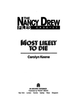cover image of Most Likely to Die